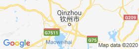 Qinzhou map